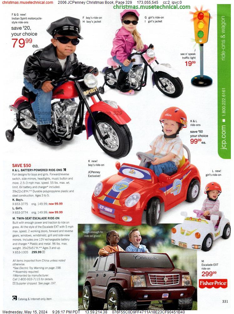2006 JCPenney Christmas Book, Page 329