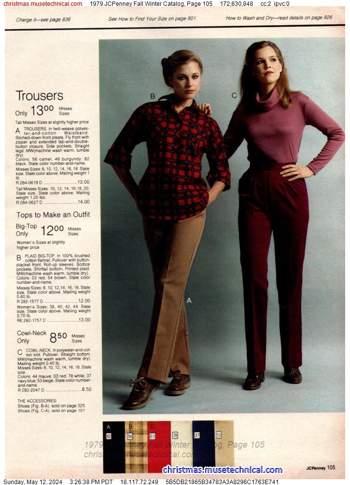 1979 JCPenney Fall Winter Catalog, Page 105