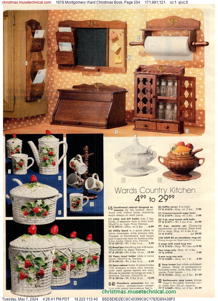 1978 Montgomery Ward Christmas Book, Page 254