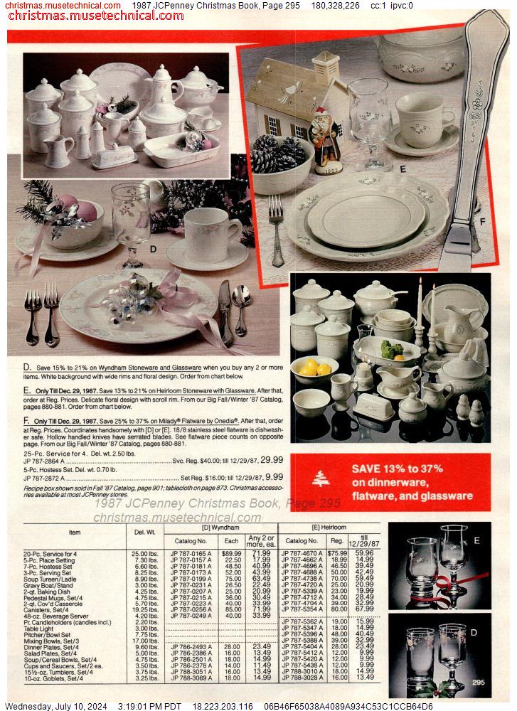 1987 JCPenney Christmas Book, Page 295