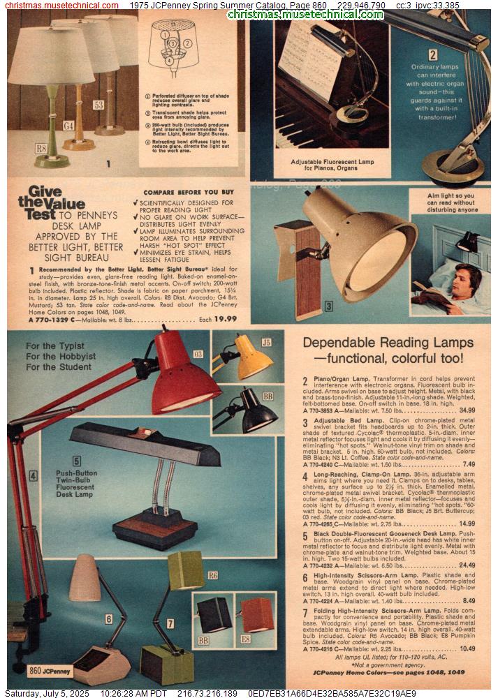 1975 JCPenney Spring Summer Catalog, Page 860