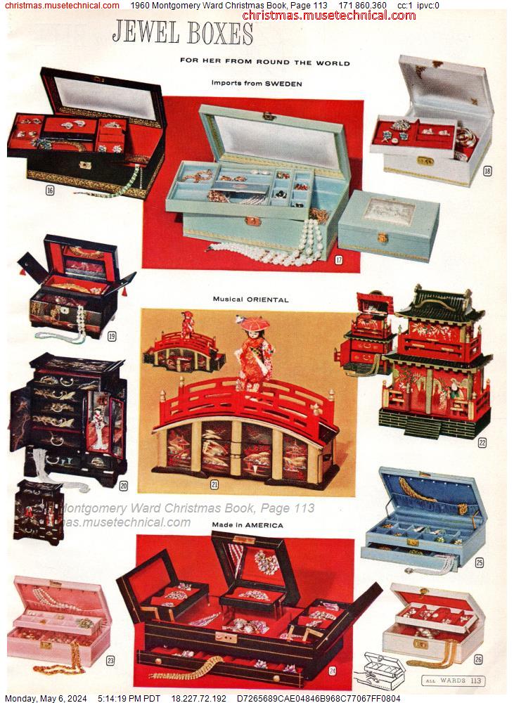 1960 Montgomery Ward Christmas Book, Page 113