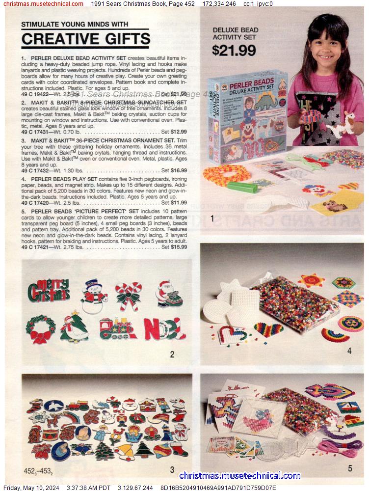 1991 Sears Christmas Book, Page 452