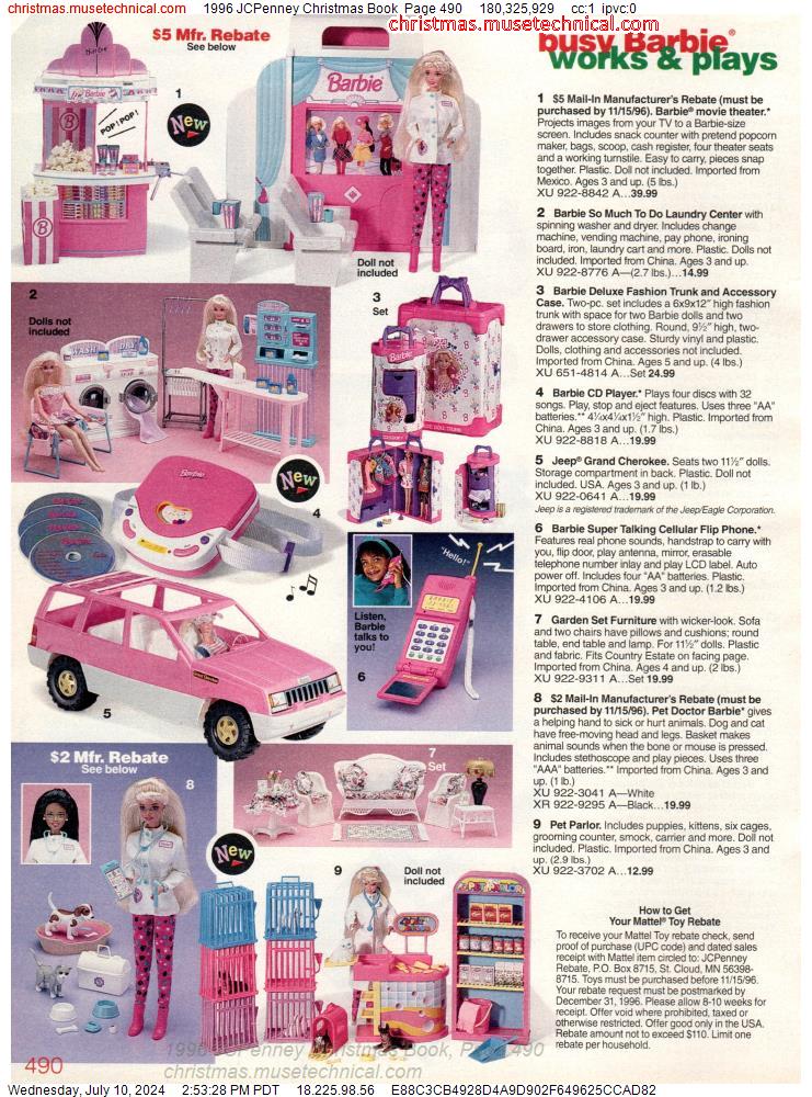 1996 JCPenney Christmas Book, Page 490