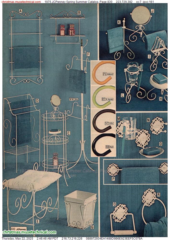 1975 JCPenney Spring Summer Catalog, Page 830