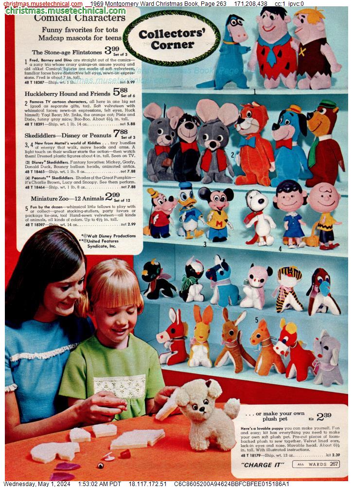 1969 Montgomery Ward Christmas Book, Page 263