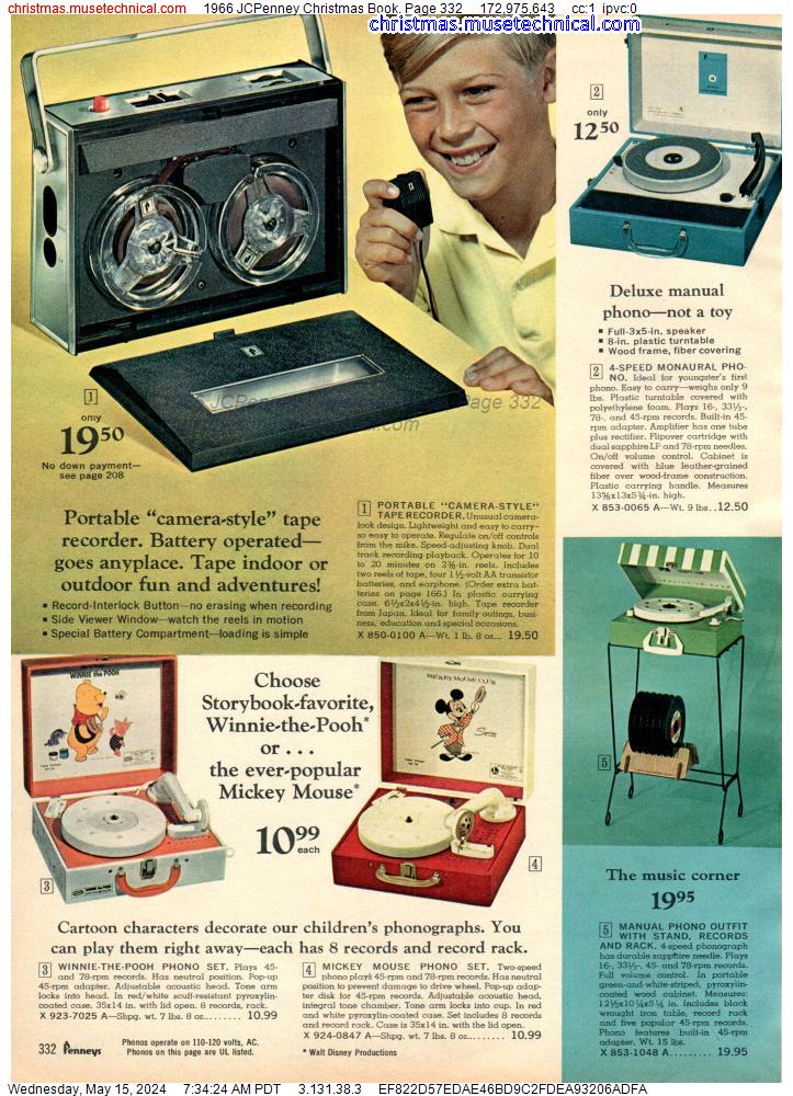 1966 JCPenney Christmas Book, Page 332