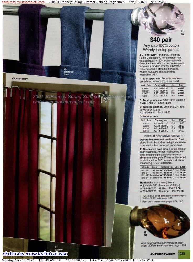 2001 JCPenney Spring Summer Catalog, Page 1025