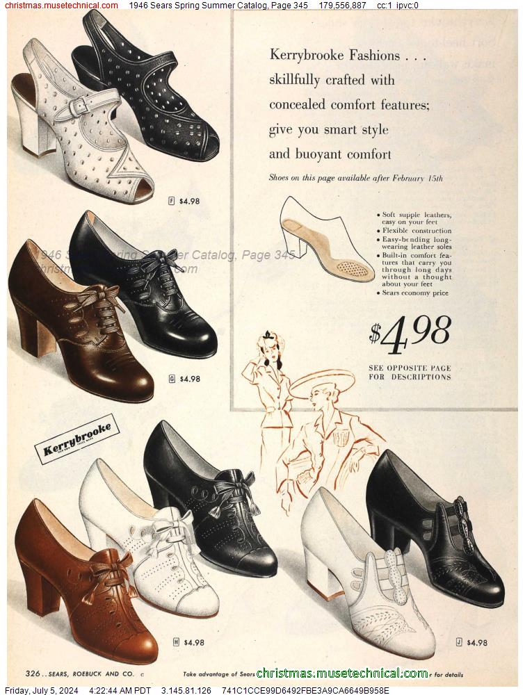1946 Sears Spring Summer Catalog, Page 345