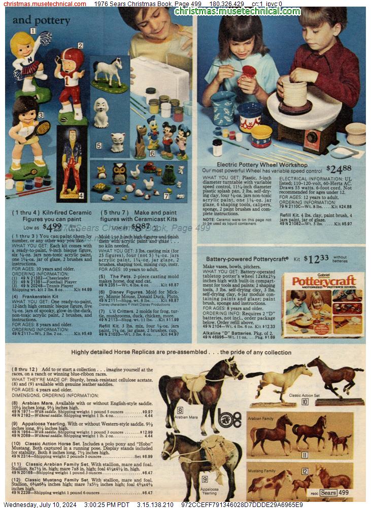 1976 Sears Christmas Book, Page 499