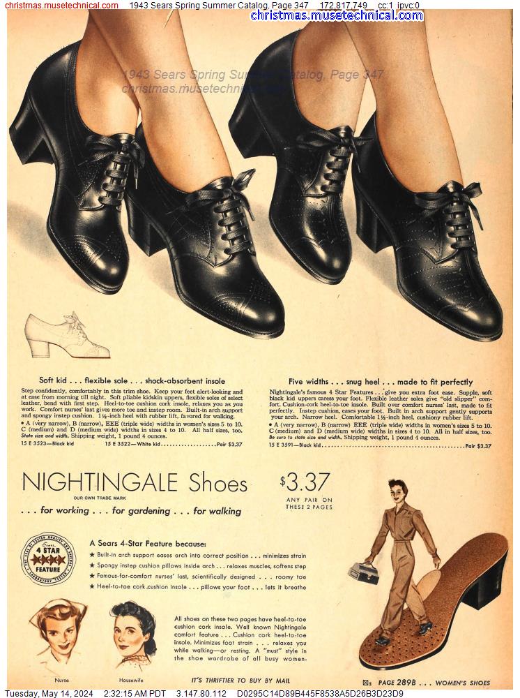 1943 Sears Spring Summer Catalog, Page 347