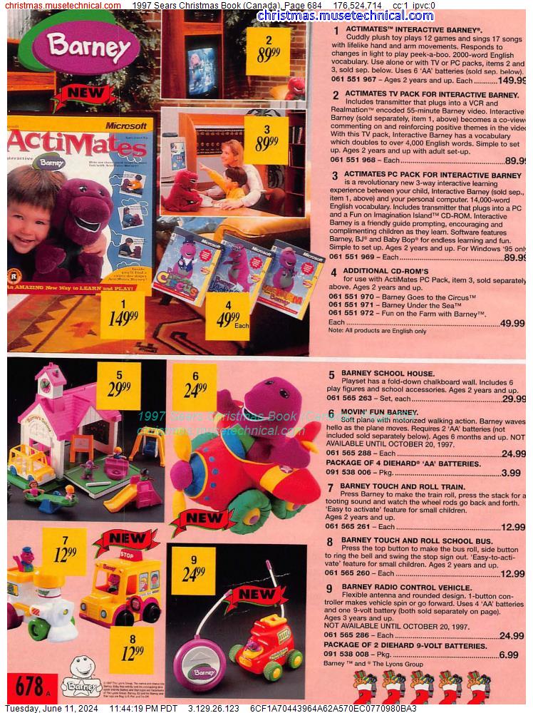 1997 Sears Christmas Book (Canada), Page 684