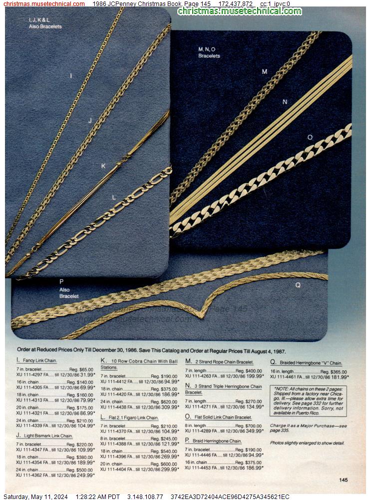 1986 JCPenney Christmas Book, Page 145