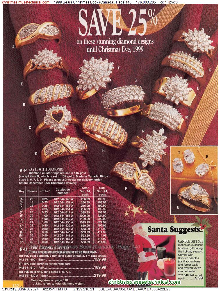 1999 Sears Christmas Book (Canada), Page 140