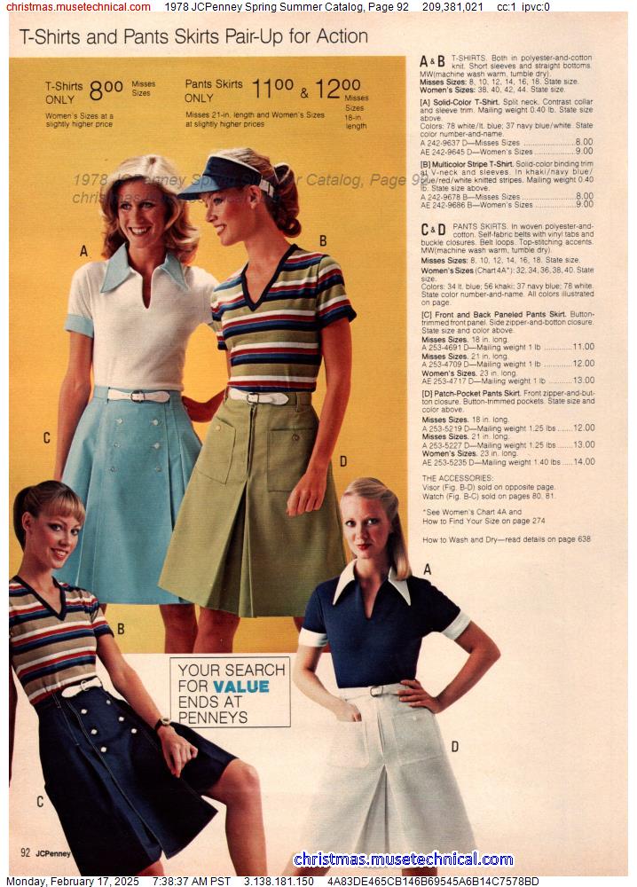 1978 JCPenney Spring Summer Catalog, Page 92