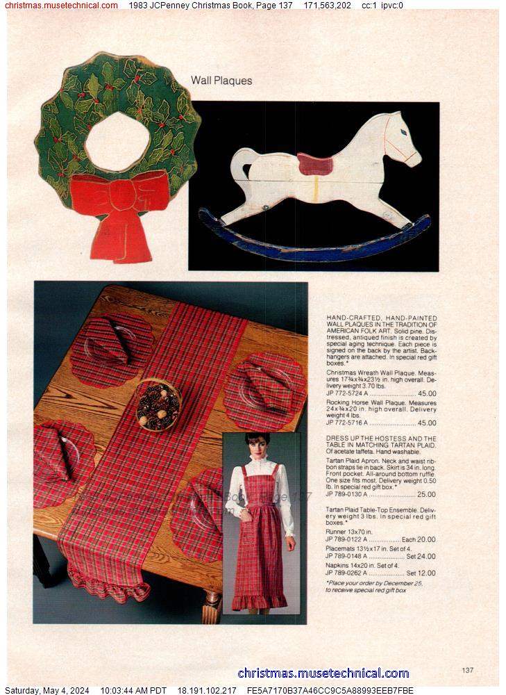 1983 JCPenney Christmas Book, Page 137
