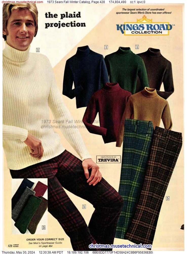 1973 Sears Fall Winter Catalog, Page 428