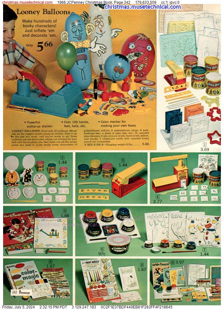 1966 JCPenney Christmas Book, Page 342