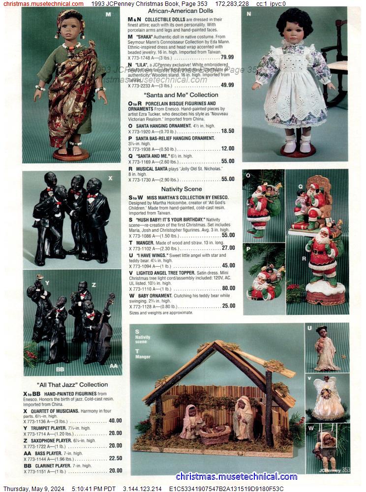 1993 JCPenney Christmas Book, Page 353
