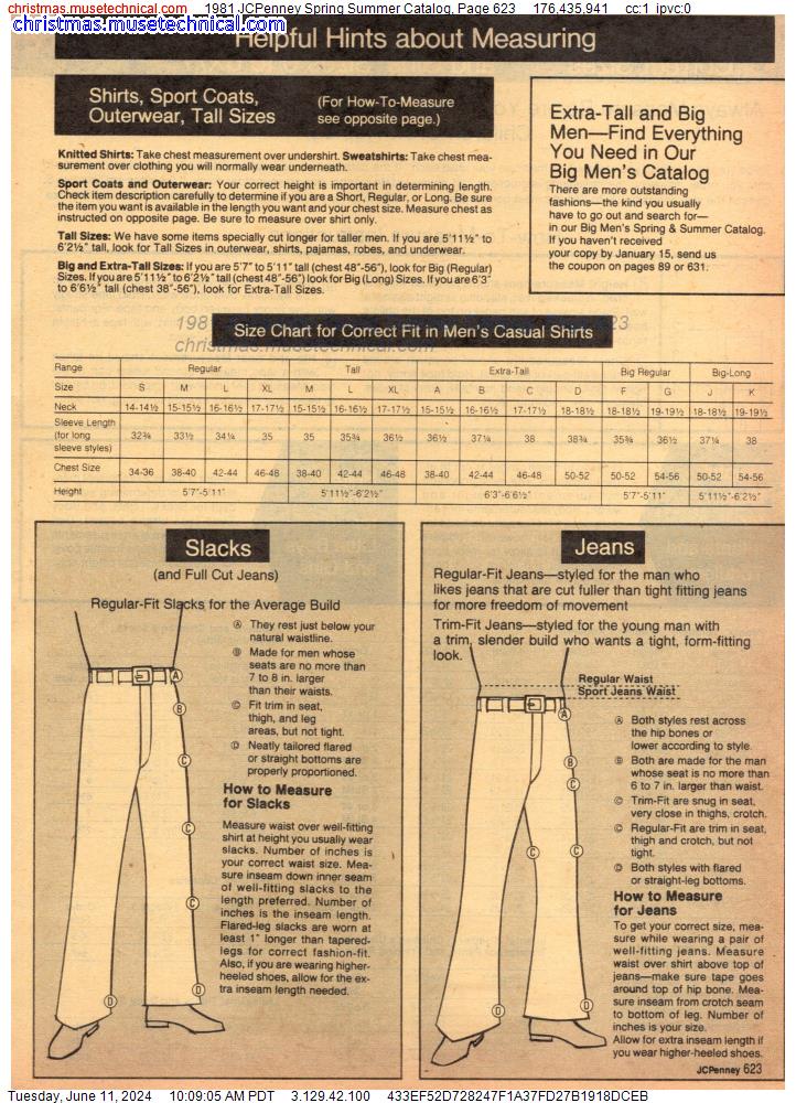 1981 JCPenney Spring Summer Catalog, Page 623