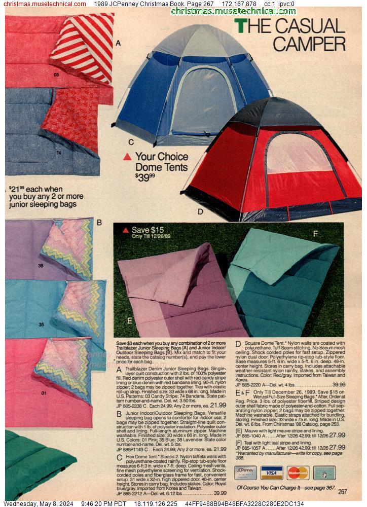 1989 JCPenney Christmas Book, Page 267