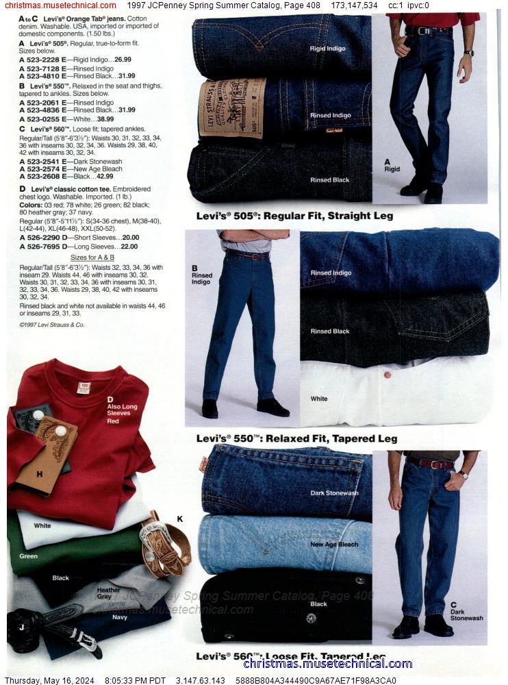 1997 JCPenney Spring Summer Catalog, Page 408