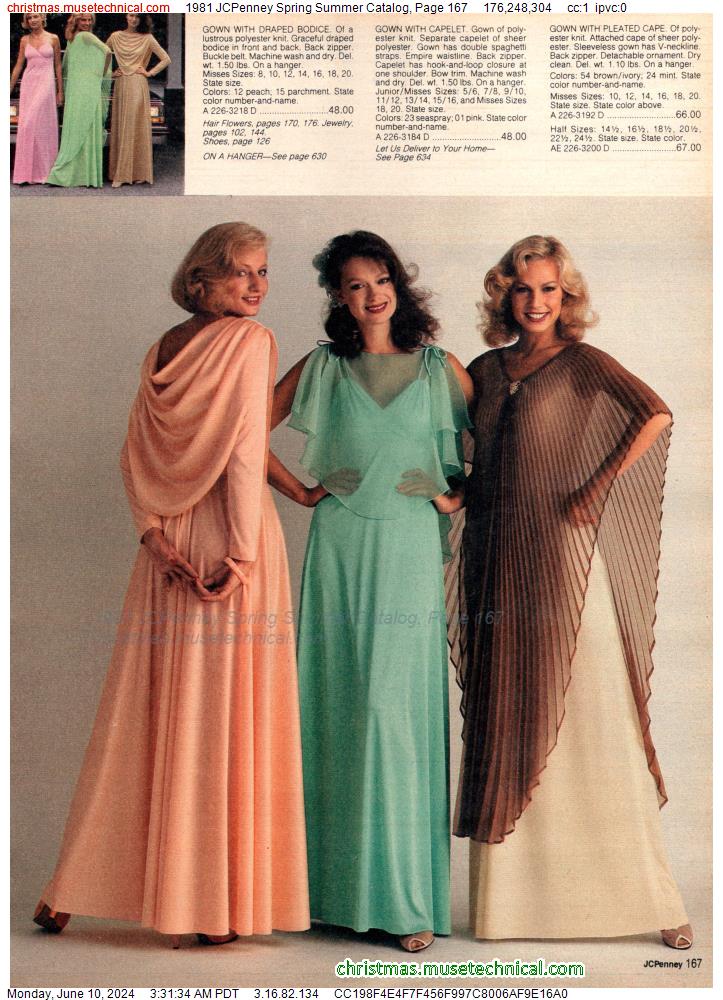 1981 JCPenney Spring Summer Catalog, Page 167