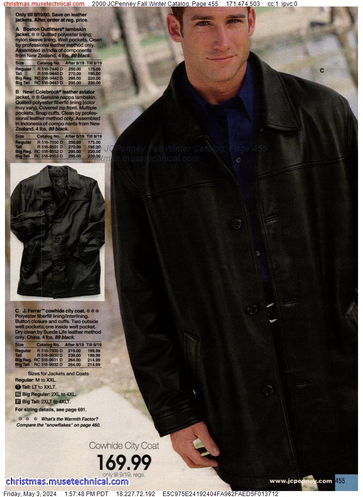 2000 JCPenney Fall Winter Catalog, Page 455