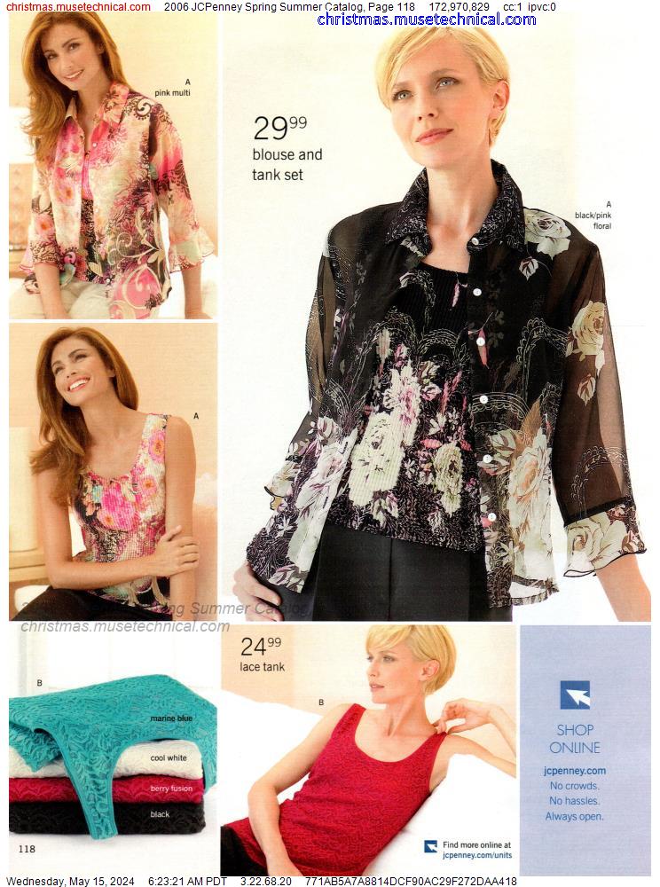 2006 JCPenney Spring Summer Catalog, Page 118