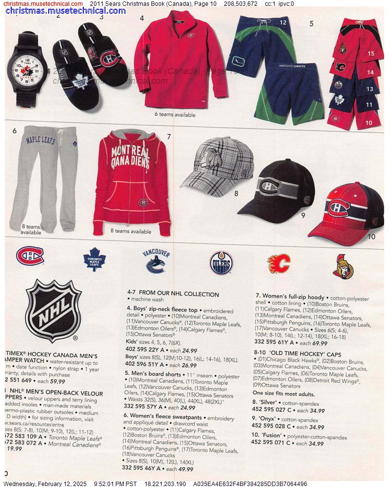 2011 Sears Christmas Book (Canada), Page 10