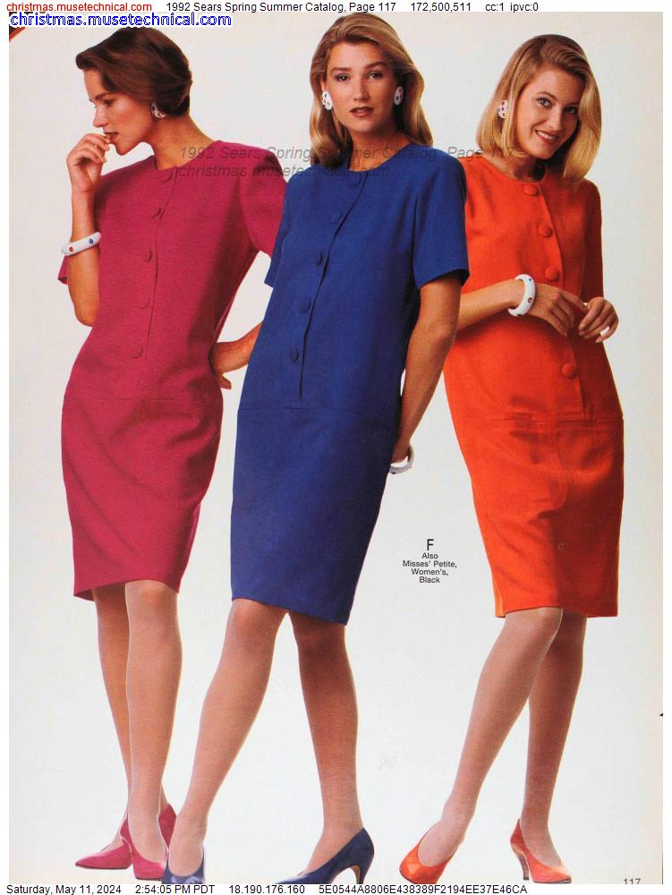 1992 Sears Spring Summer Catalog, Page 117 - Catalogs & Wishbooks