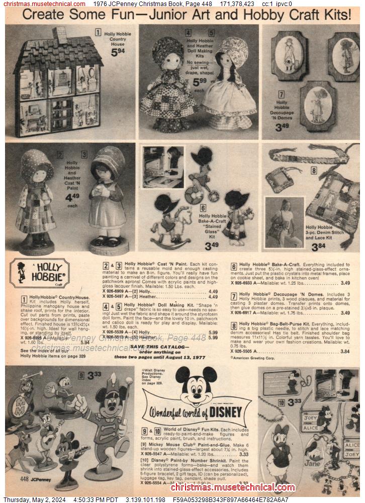 1976 JCPenney Christmas Book, Page 448