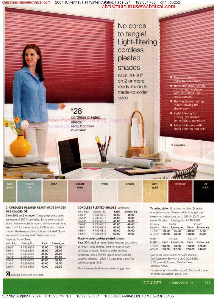2007 JCPenney Fall Winter Catalog, Page 621