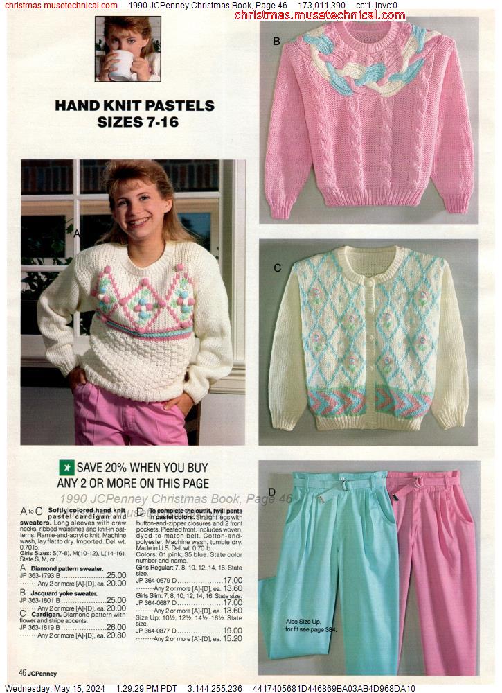 1990 JCPenney Christmas Book, Page 46