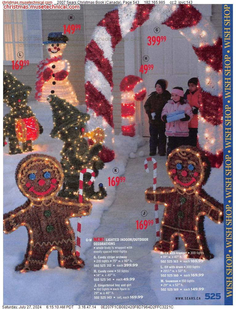 2007 Sears Christmas Book (Canada), Page 543