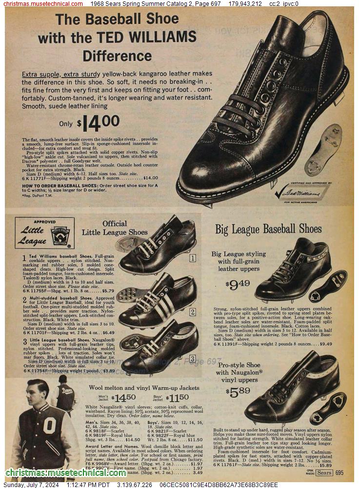 1968 Sears Spring Summer Catalog 2, Page 697