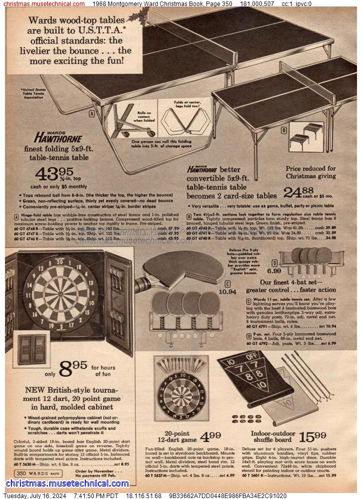 1968 Montgomery Ward Christmas Book, Page 350