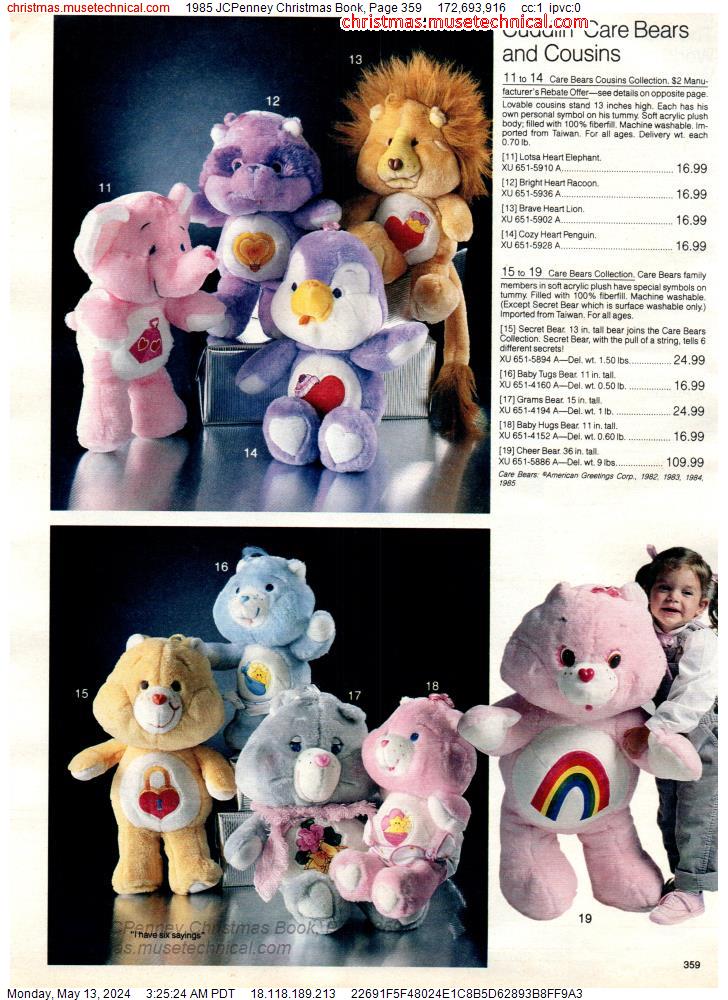 1985 JCPenney Christmas Book, Page 359