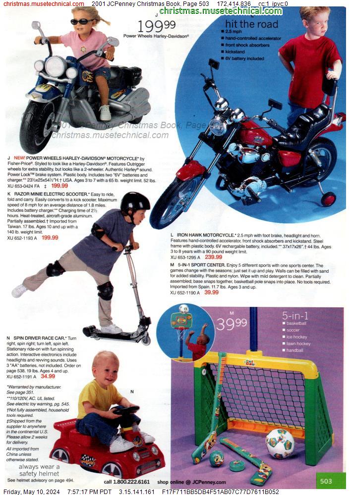 2001 JCPenney Christmas Book, Page 503