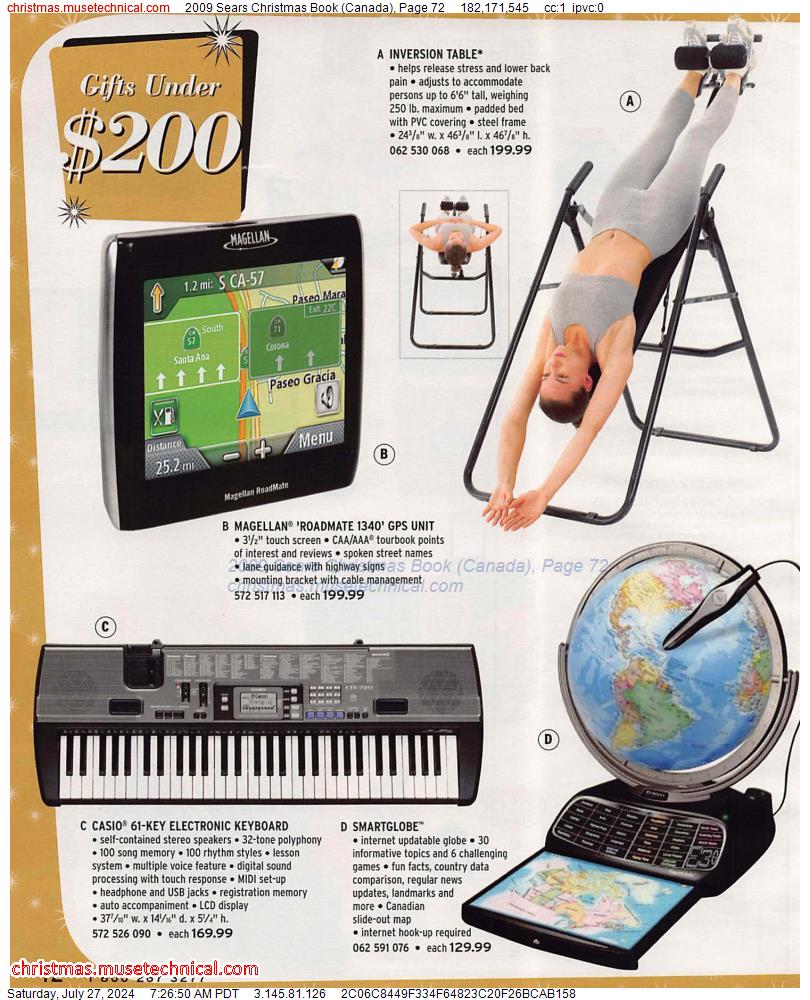 2009 Sears Christmas Book (Canada), Page 72