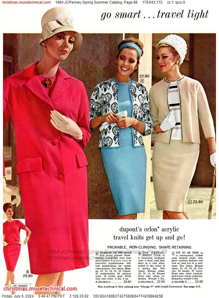 1964 JCPenney Spring Summer Catalog, Page 86