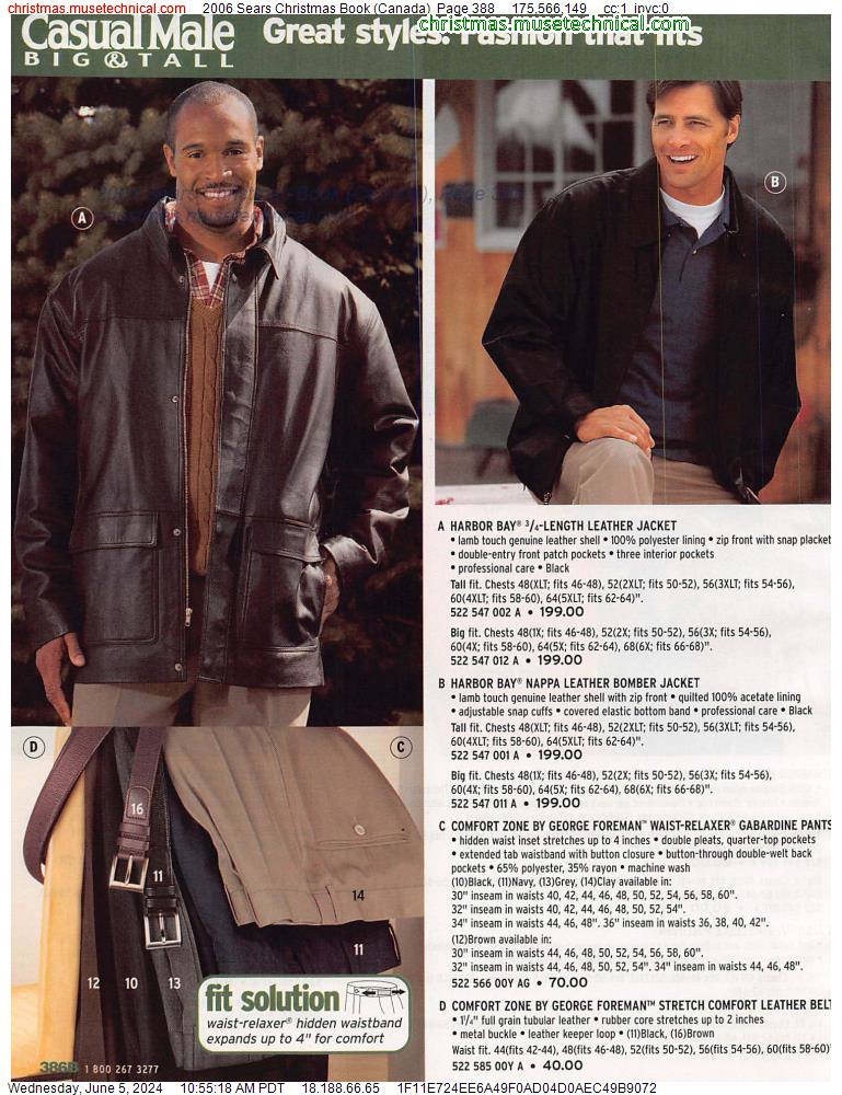 2006 Sears Christmas Book (Canada), Page 388