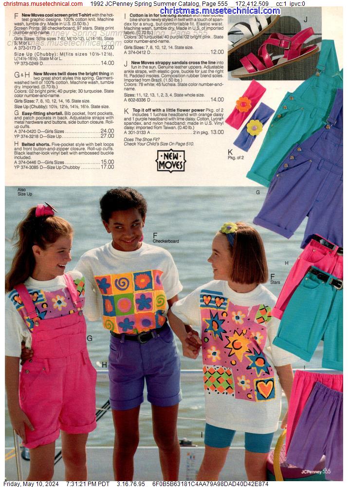 1992 JCPenney Spring Summer Catalog, Page 555