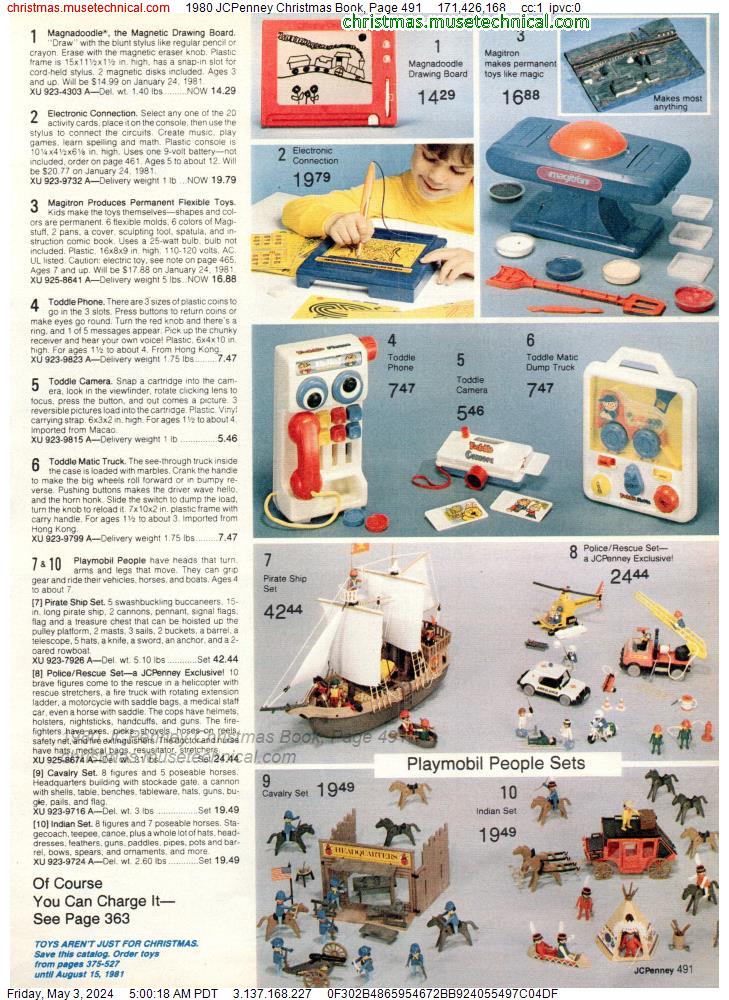1980 JCPenney Christmas Book, Page 491
