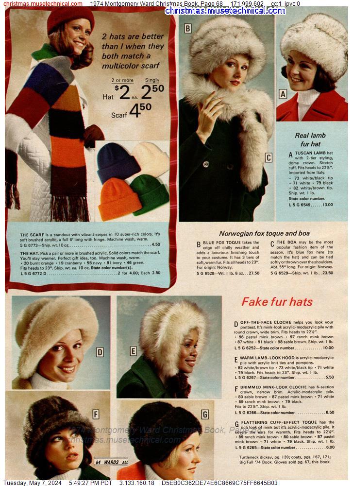 1974 Montgomery Ward Christmas Book, Page 68
