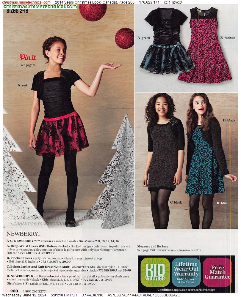 2014 Sears Christmas Book (Canada), Page 260