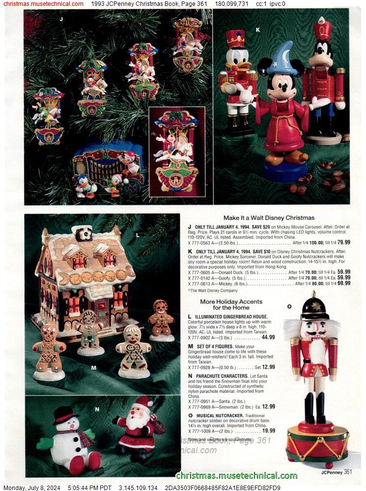 1993 JCPenney Christmas Book, Page 361