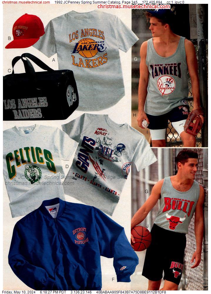 1992 JCPenney Spring Summer Catalog, Page 345