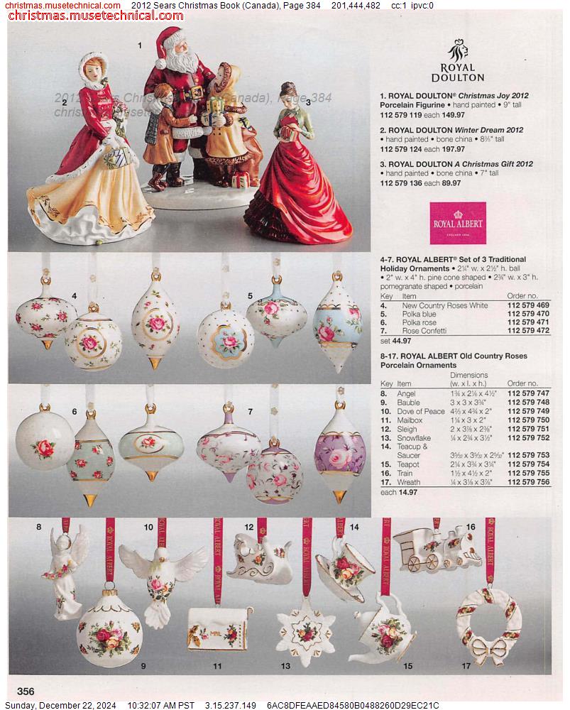 2012 Sears Christmas Book (Canada), Page 384