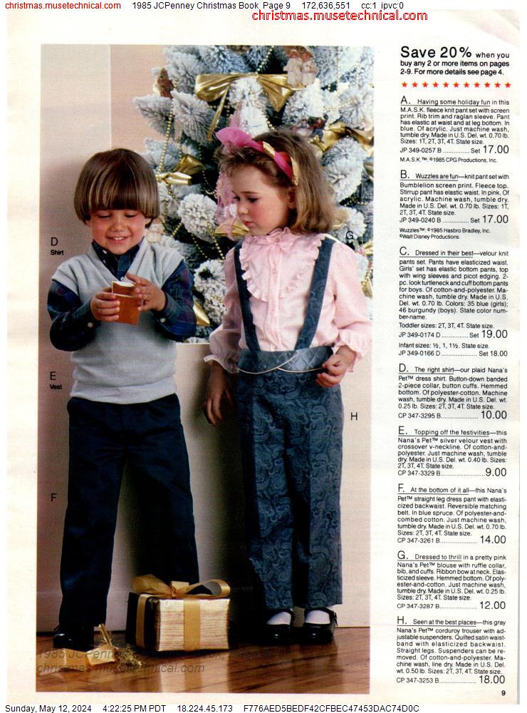 1985 JCPenney Christmas Book, Page 9